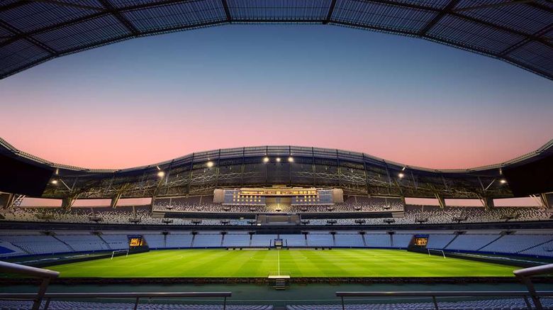 <b>Radisson Blu Shanghai Stadium Exterior</b>. Images powered by <a href="https://iceportal.shijigroup.com/" title="IcePortal" target="_blank">IcePortal</a>.