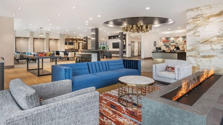 <b>Cambria Hotel Tampa-Brandon Lobby</b>. Images powered by <a href="https://iceportal.shijigroup.com/" title="IcePortal" target="_blank">IcePortal</a>.