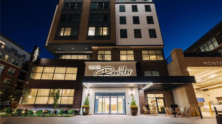 <b>Hotel Rambler Tapestry Exterior</b>. Images powered by <a href="https://iceportal.shijigroup.com/" title="IcePortal" target="_blank">IcePortal</a>.