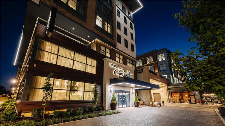 <b>Hotel Rambler Tapestry Exterior</b>. Images powered by <a href="https://iceportal.shijigroup.com/" title="IcePortal" target="_blank">IcePortal</a>.