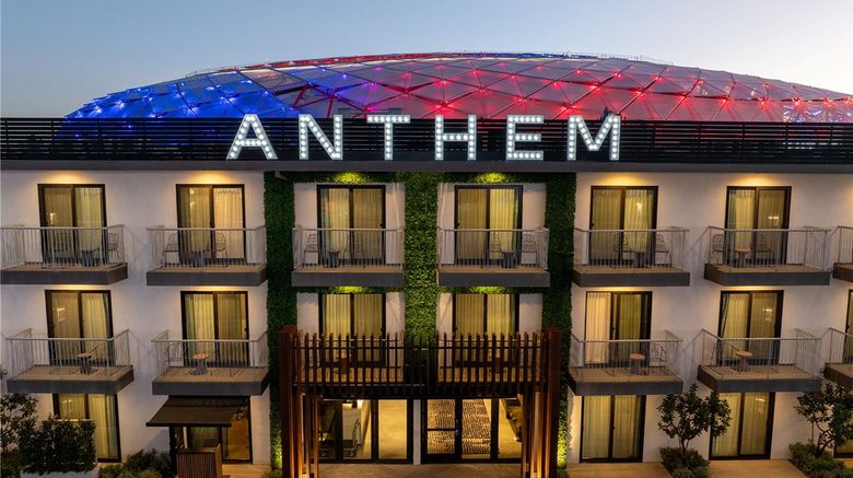 <b>The Anthem Los Angeles Stadium District Exterior</b>. Images powered by <a href="https://iceportal.shijigroup.com/" title="IcePortal" target="_blank">IcePortal</a>.