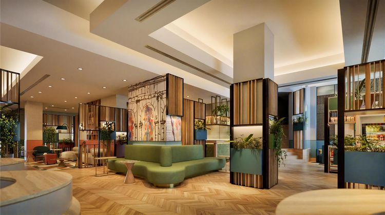 Hilton Garden Inn Rome Colosseum Lobby