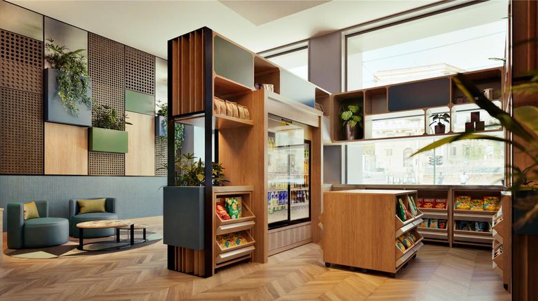 <b>Hilton Garden Inn Rome Colosseum Restaurant</b>. Images powered by <a href="https://iceportal.shijigroup.com/" title="IcePortal" target="_blank">IcePortal</a>.