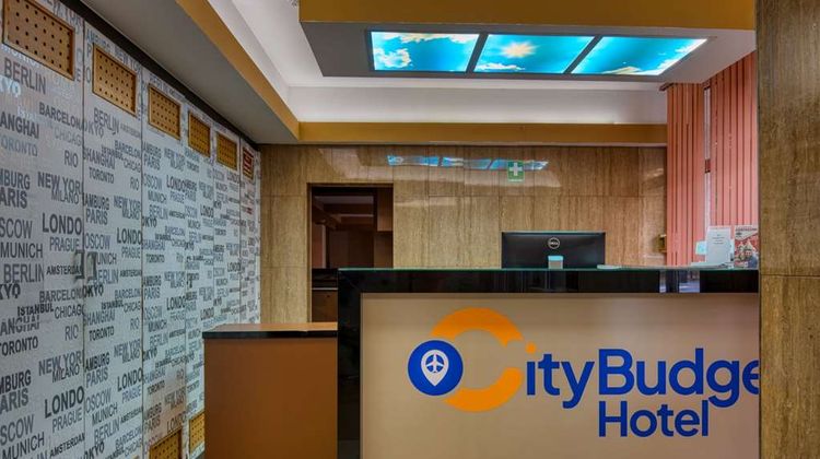 City Budget Hotel Budapest Lobby