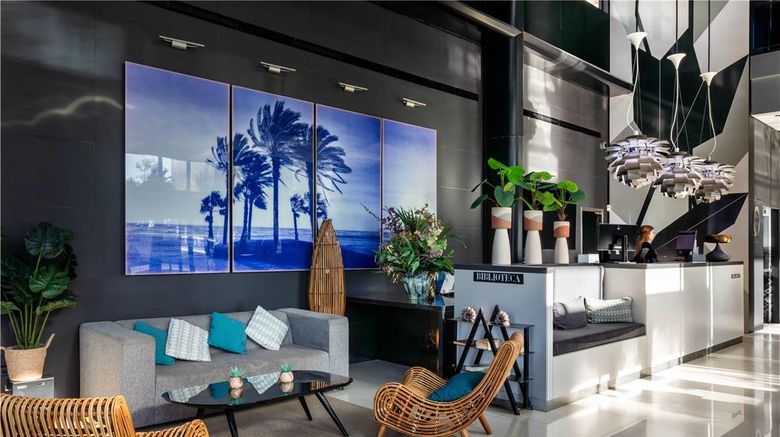 <b>Vincci Malaga Lobby</b>. Images powered by <a href="https://iceportal.shijigroup.com/" title="IcePortal" target="_blank">IcePortal</a>.