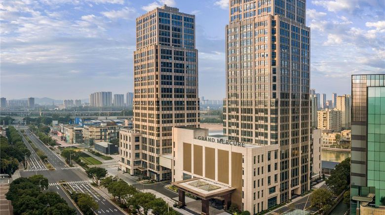 <b>Grand Mercure Wuxi Huishan Exterior</b>. Images powered by <a href="https://iceportal.shijigroup.com/" title="IcePortal" target="_blank">IcePortal</a>.