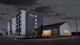 <b>Hilton Garden Inn KC Riverside Exterior</b>. Images powered by <a href="https://iceportal.shijigroup.com/" title="IcePortal" target="_blank">IcePortal</a>.