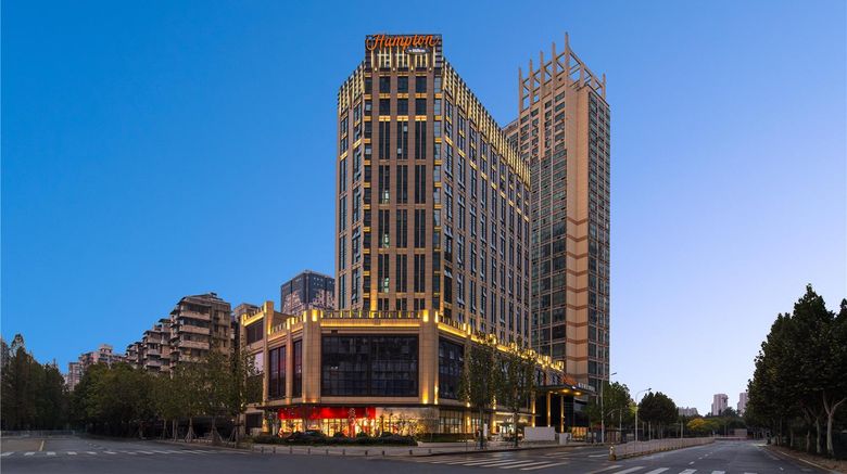 <b>Hampton Wuhan Tiandi Hankou Riverside Exterior</b>. Images powered by <a href="https://iceportal.shijigroup.com/" title="IcePortal" target="_blank">IcePortal</a>.