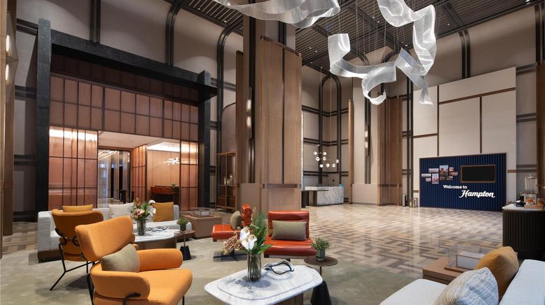<b>Hampton Wuhan Tiandi Hankou Riverside Lobby</b>. Images powered by <a href="https://iceportal.shijigroup.com/" title="IcePortal" target="_blank">IcePortal</a>.