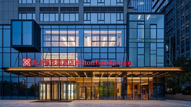 Hilton Garden Inn Chaoshang Plaza Exterior. Images powered by <a href="https://iceportal.shijigroup.com" target="_blank" rel="noopener">Ice Portal</a>.