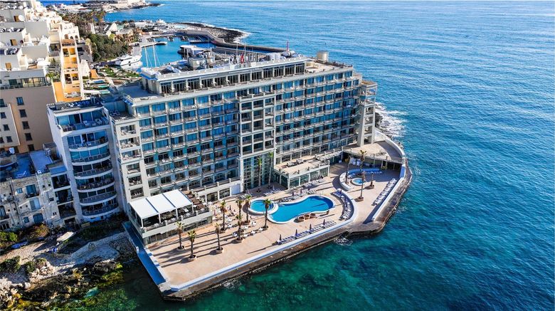Cavalieri Hotel Malta Exterior. Images powered by <a href="https://iceportal.shijigroup.com" target="_blank" rel="noopener">Ice Portal</a>.