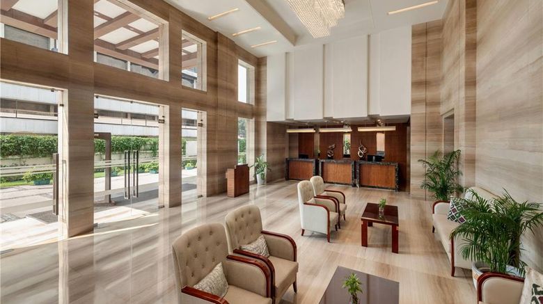 <b>Ramada Ghaziabad Vasundhara Lobby</b>. Images powered by <a href="https://iceportal.shijigroup.com/" title="IcePortal" target="_blank">IcePortal</a>.