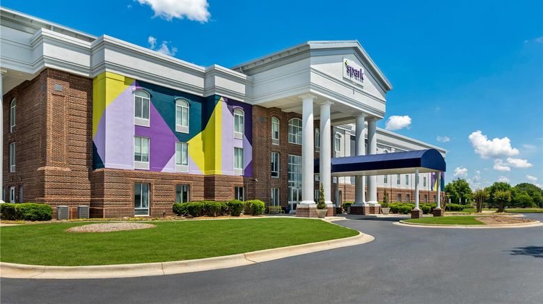 Spark by Hilton Tuscumbia Muscle Shoals Exterior. Images powered by <a href="https://iceportal.shijigroup.com" target="_blank" rel="noopener">Ice Portal</a>.