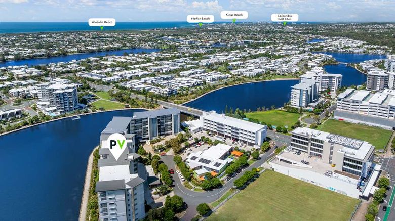 <b>North Shore Oceanside Kawana Exterior</b>. Images powered by <a href="https://iceportal.shijigroup.com/" title="IcePortal" target="_blank">IcePortal</a>.