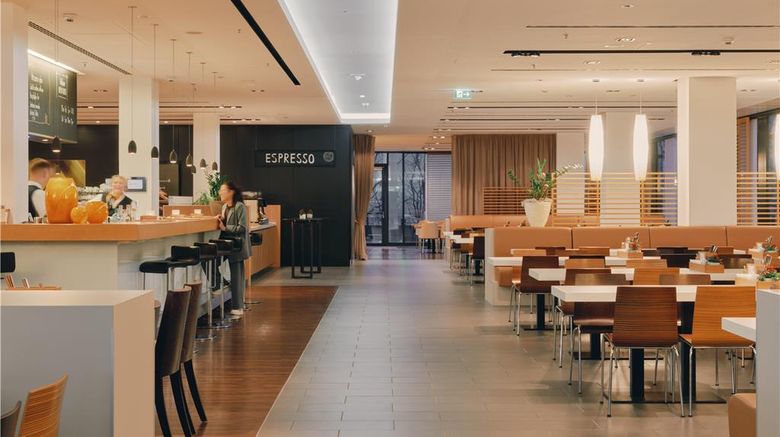 <b>Lufthansa Training & Conference Center Restaurant</b>. Images powered by <a href="https://iceportal.shijigroup.com/" title="IcePortal" target="_blank">IcePortal</a>.