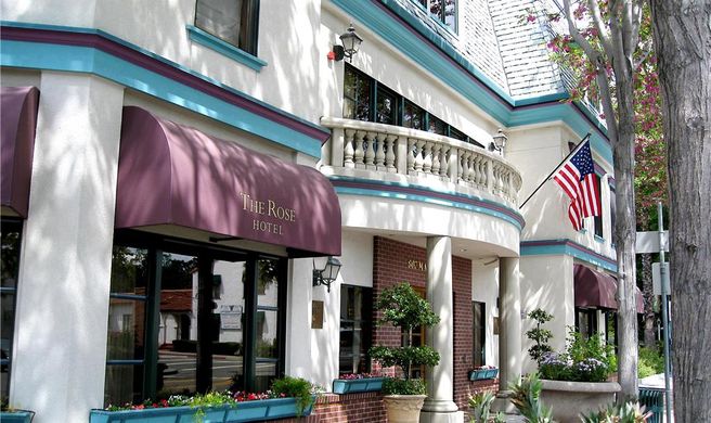 The Rose Hotel Exterior