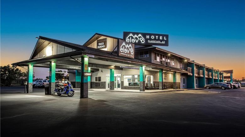 <b>Hotel Elev8 Flagstaff I-40 Exterior</b>. Images powered by <a href="https://iceportal.shijigroup.com/" title="IcePortal" target="_blank">IcePortal</a>.