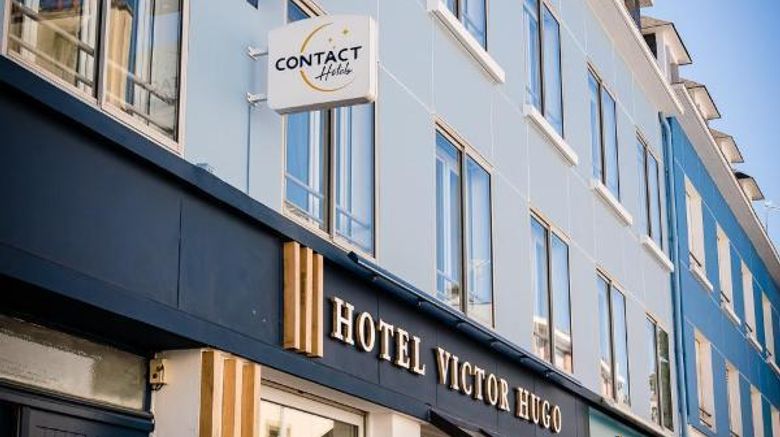<b>Hotel Le Victor Hugo Exterior</b>. Images powered by <a href="https://iceportal.shijigroup.com/" title="IcePortal" target="_blank">IcePortal</a>.