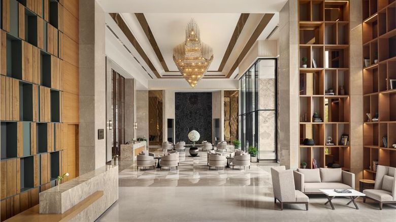 <b>Radisson Hotel Delhi MG Road Lobby</b>. Images powered by <a href="https://iceportal.shijigroup.com/" title="IcePortal" target="_blank">IcePortal</a>.