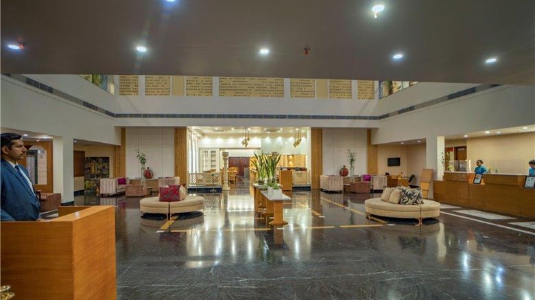 <b>Golden Tulip Udaipur Lobby</b>. Images powered by <a href="https://iceportal.shijigroup.com/" title="IcePortal" target="_blank">IcePortal</a>.