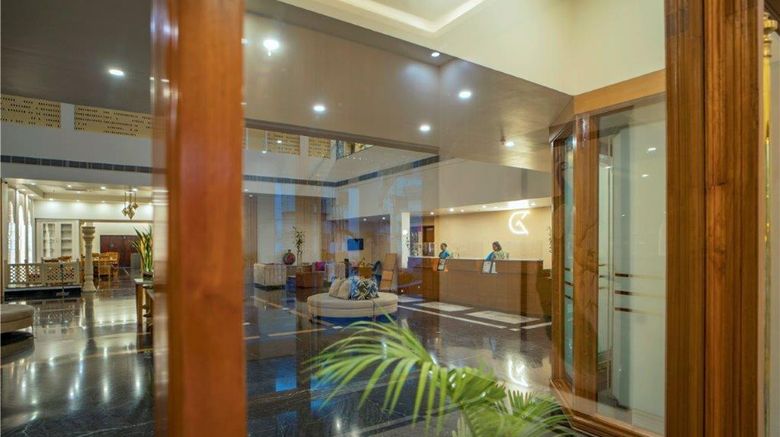 <b>Golden Tulip Udaipur Lobby</b>. Images powered by <a href="https://iceportal.shijigroup.com/" title="IcePortal" target="_blank">IcePortal</a>.
