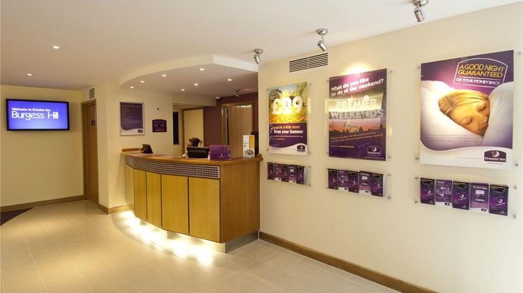 Premier Inn Burgess Hill Lobby