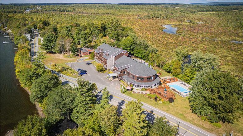 <b>Hotel Lac-Brome Exterior</b>. Images powered by <a href="https://iceportal.shijigroup.com/" title="IcePortal" target="_blank">IcePortal</a>.