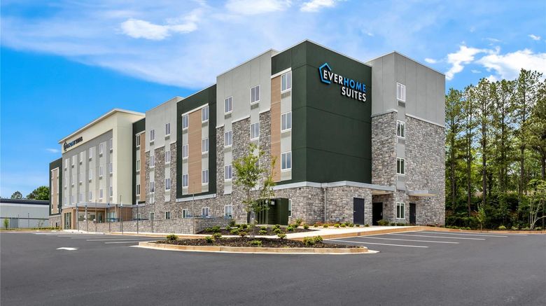 Everhome Suites Stockbridge Atlanta Exterior. Images powered by <a href="https://iceportal.shijigroup.com" target="_blank" rel="noopener">Ice Portal</a>.