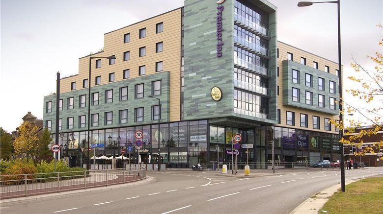 <b>Premier Inn Doncaster Central Exterior</b>. Images powered by <a href="https://iceportal.shijigroup.com/" title="IcePortal" target="_blank">IcePortal</a>.