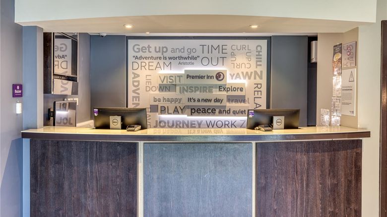 <b>Premier Inn Basingstoke West (Churchill) Lobby</b>. Images powered by <a href="https://iceportal.shijigroup.com/" title="IcePortal" target="_blank">IcePortal</a>.