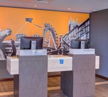 Premier Inn Cardiff Bay Hotel Lobby