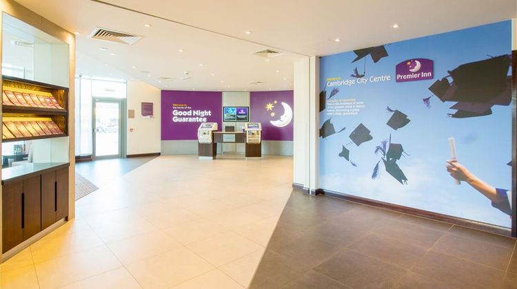 Premier Inn Cambridge City East Lobby