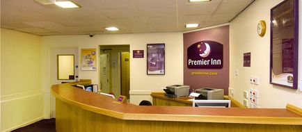 Premier Inn Christchurch East Lobby