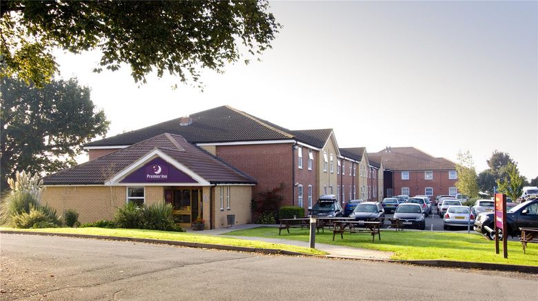 Premier Inn Hereford Exterior. Images powered by <a href="https://iceportal.shijigroup.com" target="_blank" rel="noopener">Ice Portal</a>.
