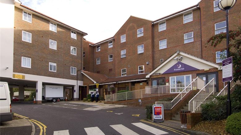 <b>Premier Inn Hastings Exterior</b>. Images powered by <a href="https://iceportal.shijigroup.com/" title="IcePortal" target="_blank">IcePortal</a>.