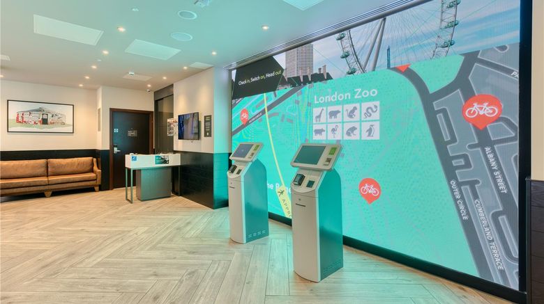 <b>hub by Premier Inn London Camden Lobby</b>. Images powered by <a href="https://iceportal.shijigroup.com/" title="IcePortal" target="_blank">IcePortal</a>.