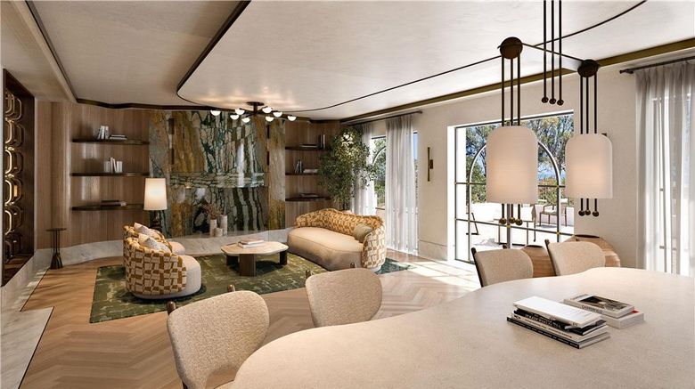 <b>Conrad Corfu Lobby</b>. Images powered by <a href="https://iceportal.shijigroup.com/" title="IcePortal" target="_blank">IcePortal</a>.