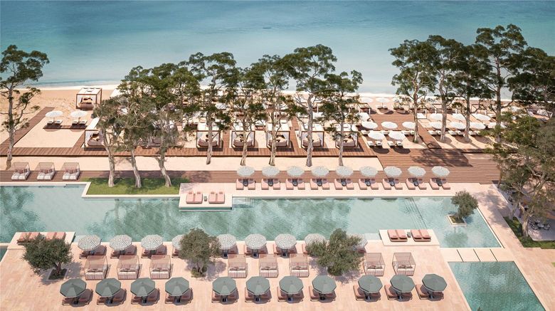 <b>Conrad Corfu Pool</b>. Images powered by <a href="https://iceportal.shijigroup.com/" title="IcePortal" target="_blank">IcePortal</a>.
