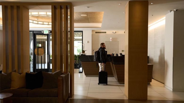 <b>Hotel Zoe Fisherman's Wharf Lobby</b>. Images powered by <a href="https://iceportal.shijigroup.com/" title="IcePortal" target="_blank">IcePortal</a>.