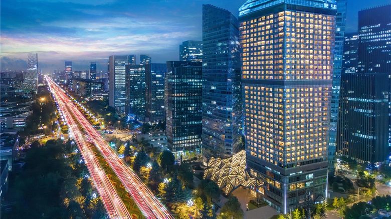 Hotel Chengdu Exterior. Images powered by <a href="https://iceportal.shijigroup.com" target="_blank" rel="noopener">Ice Portal</a>.