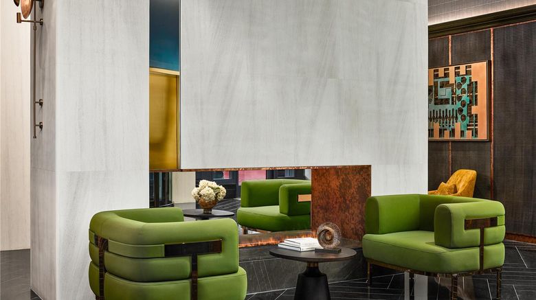 <b>The George Manhattan Tapestry Collection Lobby</b>. Images powered by <a href="https://iceportal.shijigroup.com/" title="IcePortal" target="_blank">IcePortal</a>.