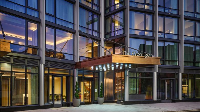 <b>The George Manhattan Tapestry Collection Exterior</b>. Images powered by <a href="https://iceportal.shijigroup.com/" title="IcePortal" target="_blank">IcePortal</a>.
