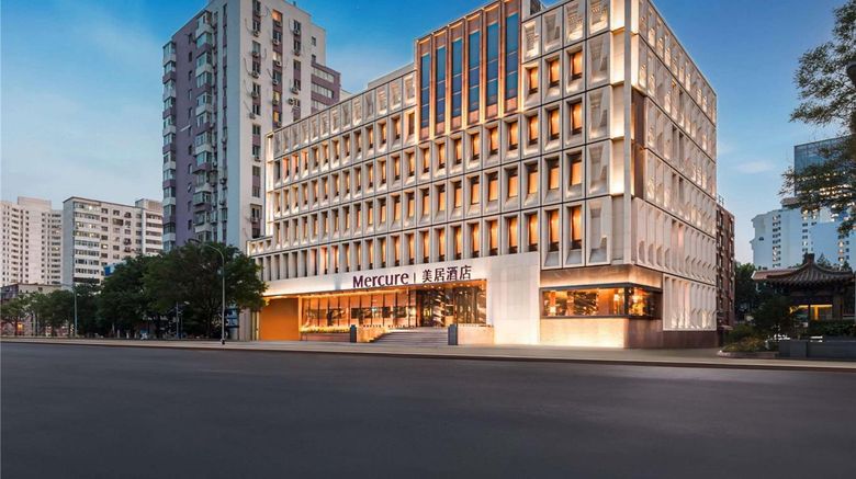 Mercure Beijing Dongzhimen Exterior. Images powered by <a href="https://iceportal.shijigroup.com" target="_blank" rel="noopener">Ice Portal</a>.