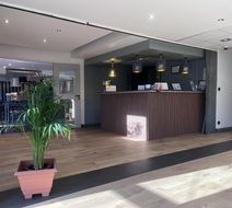 Brit Hotel Baillet in France Lobby