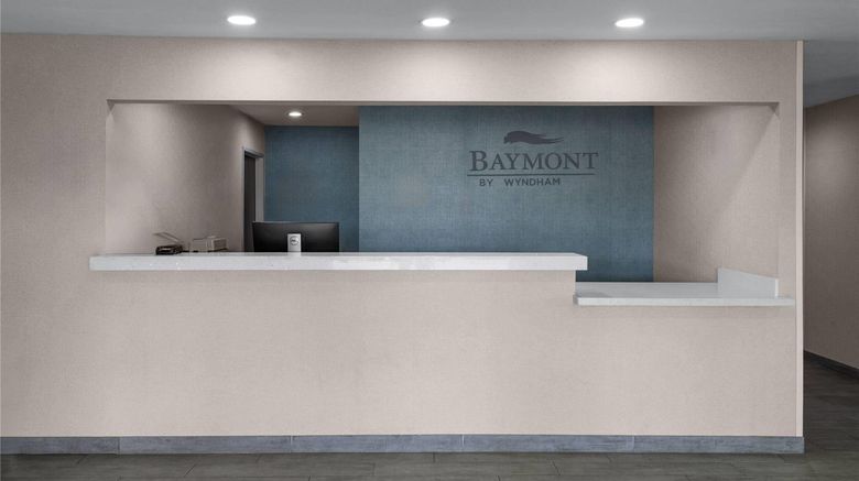 <b>Baymont by Wyndham Iowa Lake Charles Lobby</b>. Images powered by <a href="https://iceportal.shijigroup.com/" title="IcePortal" target="_blank">IcePortal</a>.