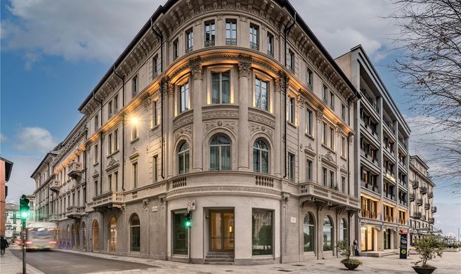 Palazzo San Gottardo Lake Como Exterior