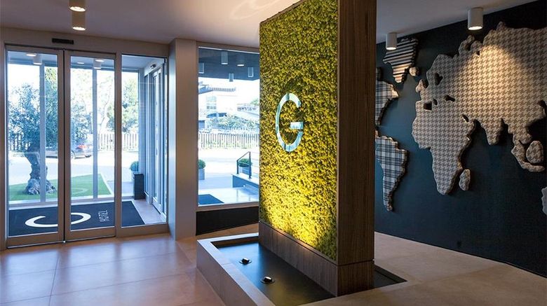 <b>G Hotel Pescara Lobby</b>. Images powered by <a href="https://iceportal.shijigroup.com/" title="IcePortal" target="_blank">IcePortal</a>.