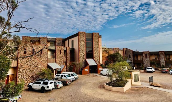 Desert Cave Hotel Exterior