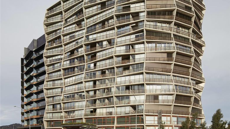 Ovolo Canberra, a Wyndham Hotel Exterior. Images powered by <a href="https://iceportal.shijigroup.com" target="_blank" rel="noopener">Ice Portal</a>.