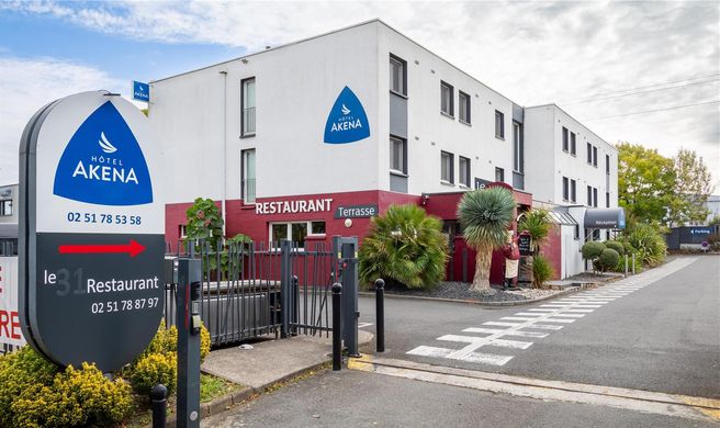 Hotel Akena Nantes Orvault Exterior